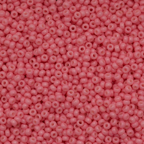 Miyuki Round Seed Bead 15/0 Duracoat Opaque Lychee 2-inch Tube (4463)