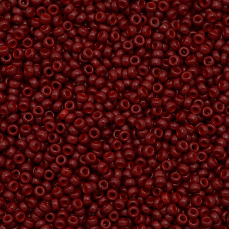 Miyuki Round Seed Bead 11/0 Duracoat Dyed Opaque Jujube (4469)