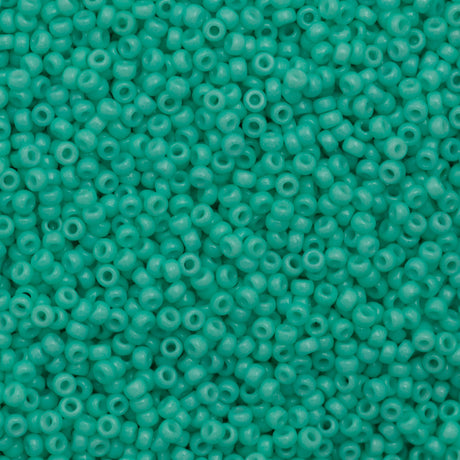 Miyuki Round Seed Bead 11/0 Duracoat Dyed Opaque Catalina (4472)