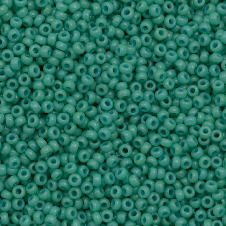 50g Miyuki Round Seed Bead 11/0 Duracoat Opaque Sea Opal (4475)