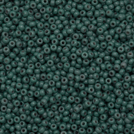 Miyuki Round Seed Bead 11/0 Duracoat Dyed Opaque Eucalyptus (4481)