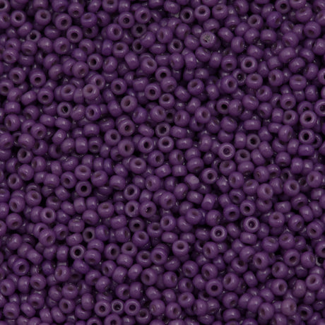 Miyuki Round Seed Bead 8/0 Duracoat Opaque Anemone 22g Tube (4490)