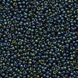 Miyuki Round Seed Bead 11/0 Gunmetal Iris 22g Tube (456)