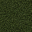 50g Miyuki Round Seed Bead 11/0 Opaque Avocado (501)