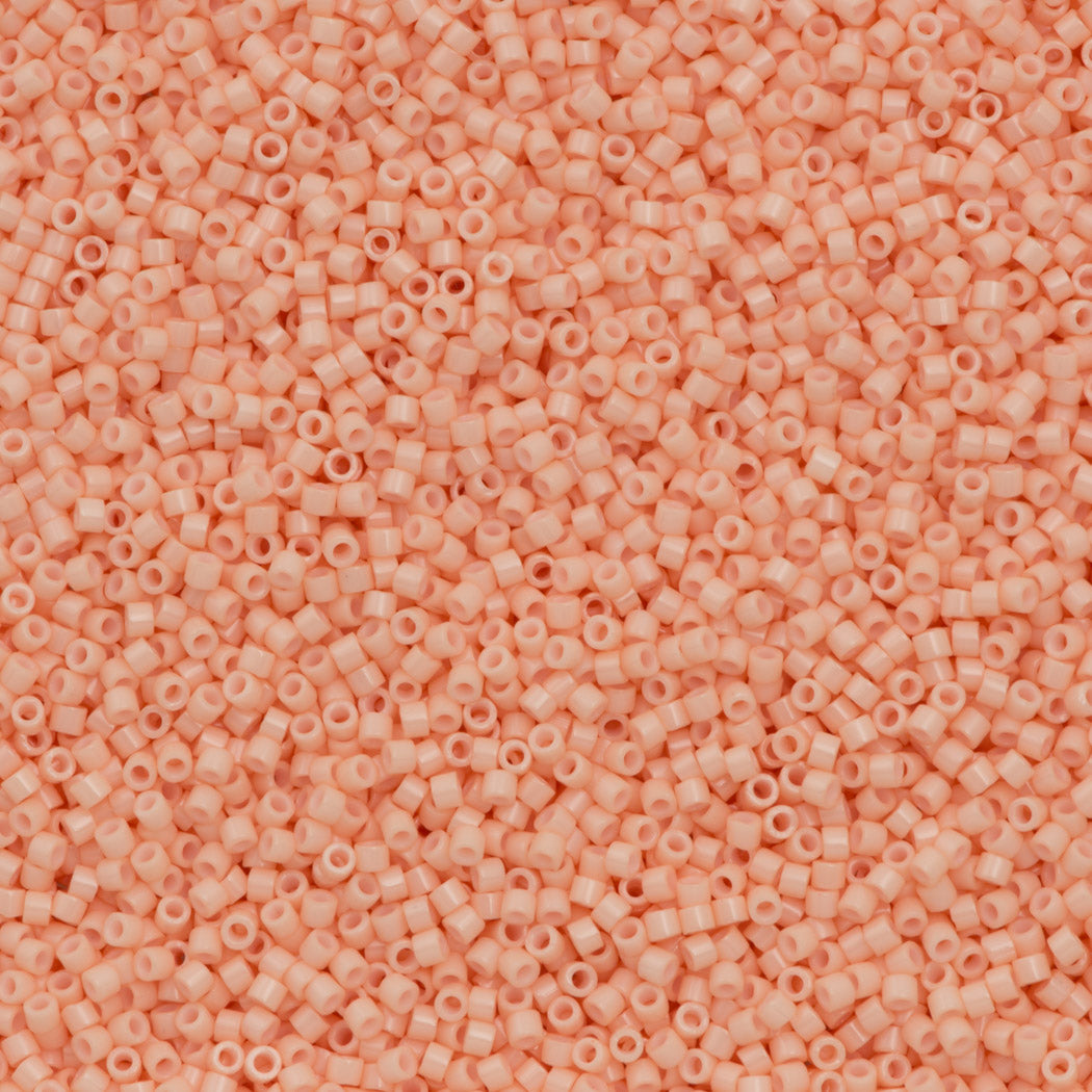 Miyuki Delica Seed Bead 11/0 Opaque Luster Pink 2-inch Tube DB206