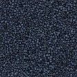 Miyuki Delica Seed Bead 11/0 Metallic Matte Dark Blue Grey 2-inch Tube DB301