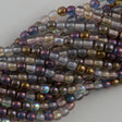 200 Czech 3mm Pressed Glass Round Beads Luster Mix Color (10000)