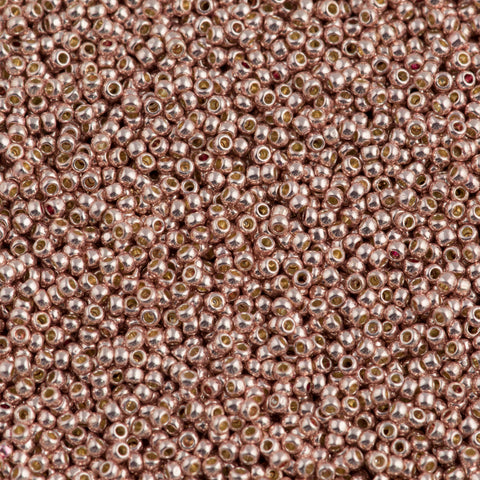 TOHO #557 11/0 Galvanized Gold Round Seed Beads, 450g/bag 
