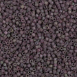 25g Miyuki Delica Seed Bead 11/0 Matte Met Purple Sage Gold Luster AB DB1062