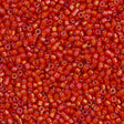 Miyuki Delica Seed Bead 11/0 Inside Dyed Color Red White 2-inch Tube DB1780