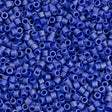 Miyuki Delica Seed Bead 10/0 Matte Opaque Luster Cobalt 7g Tube DBM361