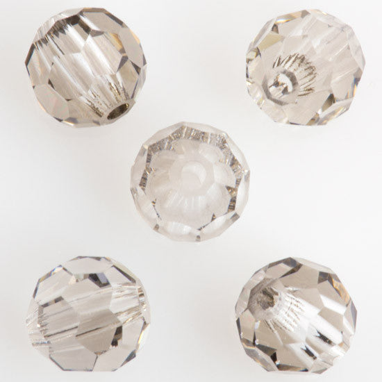 24 Preciosa Czech Crystal 6mm MC Round Bead Crystal Velvet 00030VEL