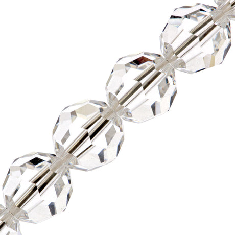 TRUE CRYSTAL 8mm Round Bead Crystal Clear (001)