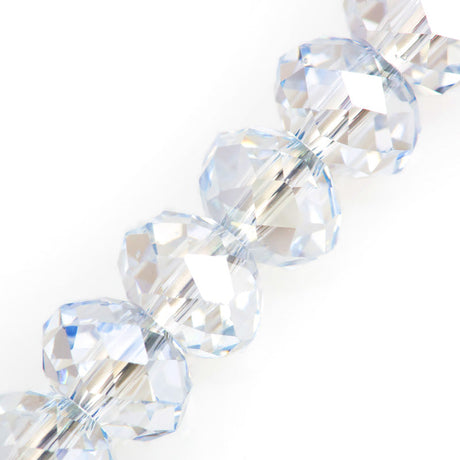 TRUE CRYSTAL 4x3mm Rondelle Bead Crystal Blue Shade (001 BLSH)