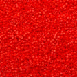 Miyuki Delica Seed Bead 11/0 Opaque Coral 2-inch Tube DB727