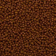 Miyuki Round Seed Bead 11/0 Opaque Matte Dyed Chocolate 22g Tube (2044)