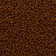 50g Miyuki Round Seed Bead 11/0 Opaque Matte Dyed Chocolate (2044)