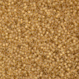 Miyuki Delica Seed Bead 10/0 24kt Gold Lined Opal 7g Tube DBM230