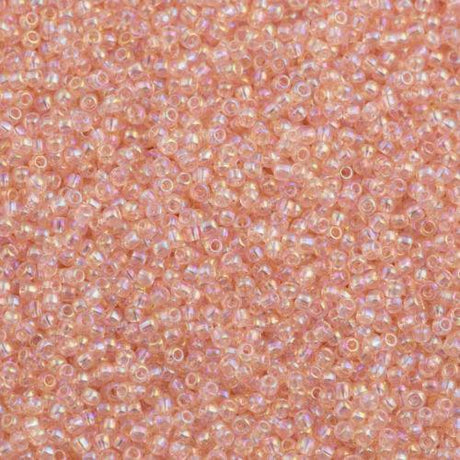 50g Toho Round Seed Bead 11/0 Transparent Champagne AB (169)