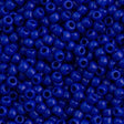 50g Toho Round Seed Beads 6/0 Opaque Cobalt (48)