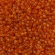 25g Miyuki Delica Seed Bead 11/0 Matte Transparent Dyed Light Marmalade DB781