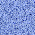 Miyuki Delica Seed Bead 11/0 Opaque Matte Blue Agate AB 2-inch Tube DB1596