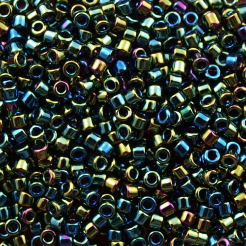 Miyuki Delica Seed Bead 10/0 Green Iris 7g Tube DBM3