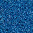 Miyuki Delica Seed Bead 10/0 Matte Transparent Capri AB 7g Tube DBM862