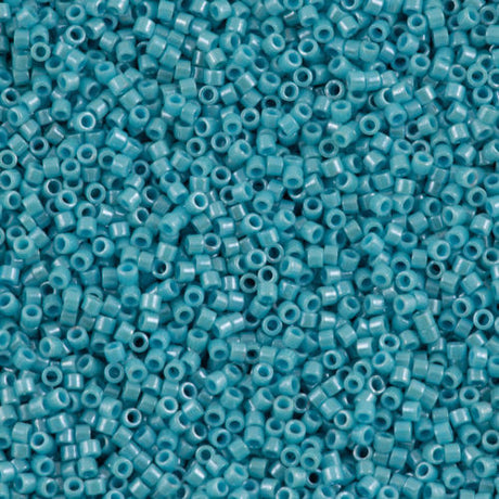 Miyuki Delica Seed Bead 10/0 Opaque Light Aqua 7g Tube DBM217