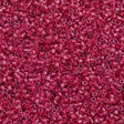 Miyuki Delica Seed Bead 10/0 Inside Color Lined Dark Pink 7g Tube DBM914