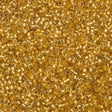 Miyuki Delica Seed Bead 10/0 24kt Gold Lined Crystal 7g Tube DBM33