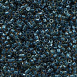 25g Miyuki Delica Seed Bead 11/0 Topaz Inside Dyed Color Dark Teal DB921