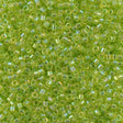 Miyuki Delica Seed Bead 15/0 Transparent Peridot AB 2-inch Tube DBS174