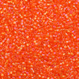 Miyuki Delica Seed Bead 10/0 Transparent Orange AB 7g Tube DBM151