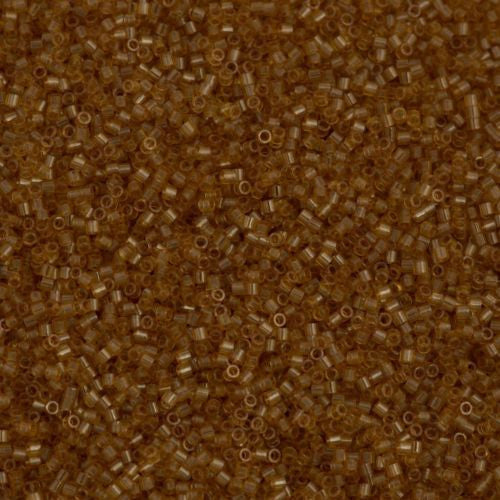 Miyuki Delica Seed Bead 15/0 Transparent Sunflower 2-inch Tube DBS118