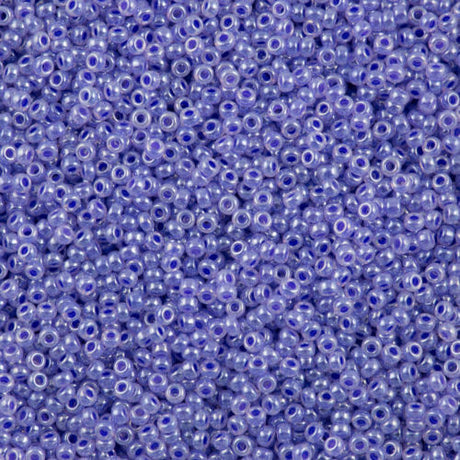 Miyuki Round Seed Bead 8/0 Lilac Ceylon 22g Tube (538)