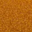 Miyuki Delica Seed Bead 10/0 Transparent Light Topaz 7g Tube DBM702