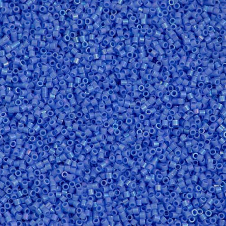 Miyuki Delica Seed Bead 15/0 Opaque Periwinkle 2-inch Tube DBS167