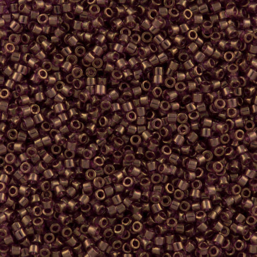 Miyuki Delica Seed Bead 10/0 Amethyst Luster 7g Tube DBM108