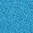 25g Miyuki Delica Seed Bead 11/0 Matte Opaque Light Blue AB DB879