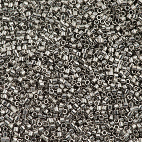 Miyuki Delica Seed Bead 10/0 Palladium Plated 7g Tube DBM38