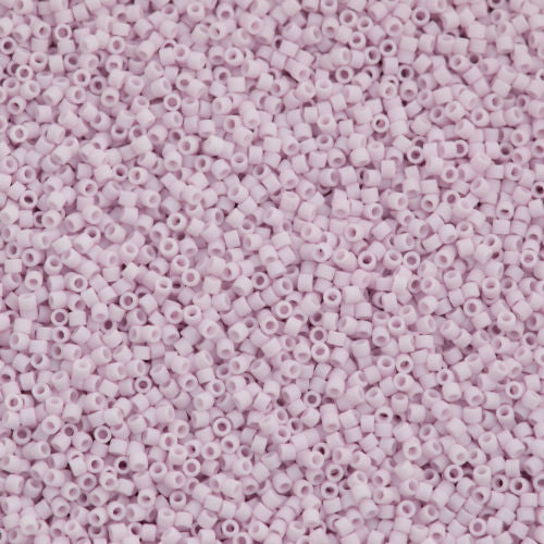 25g Miyuki Delica Seed Bead 11/0 Opaque Matte Berry Smoothie DB1514