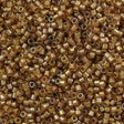 Miyuki Delica Seed Bead 11/0 Inside Dyed Color Coffee Latte AB 2-inch Tube DB288