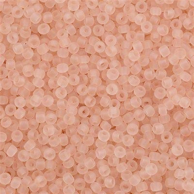 Toho Round Seed Bead 15/0 Matte Rosaline 2.5-inch Tube (11F)