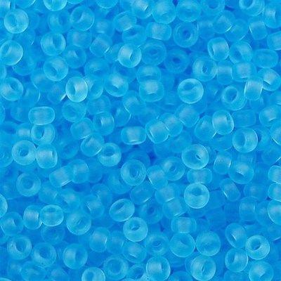 50g Miyuki Round Seed Bead 11/0 Matte Light Blue (148F)