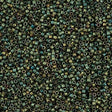 Miyuki Delica Seed Bead 11/0 Matte Metallic Green 2-inch Tube DB324