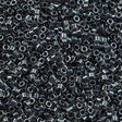 Miyuki Delica Seed Bead 11/0 Inside Dyed Color Dark Smoke 2-inch Tube DB925