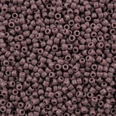 Toho Round Seed Bead 11/0 Opaque Amethyst 19g Tube (52)