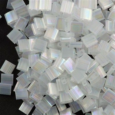 Miyuki Tila Seed Bead Crystal Silk Satin AB 7g Tube TL-2549