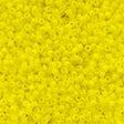 Miyuki Delica Seed Bead 11/0 Matte Opaque Yellow 2-inch Tube DB751